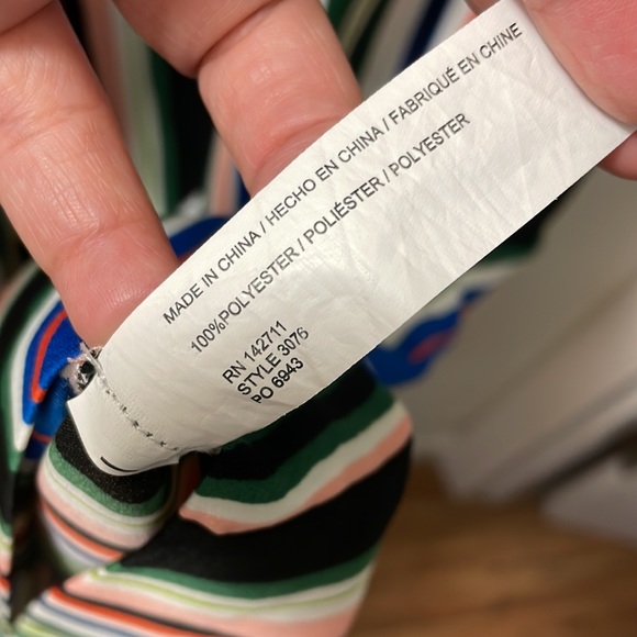 Eloquii Vertical Striped Cut Out Dress - Picture 9 of 10